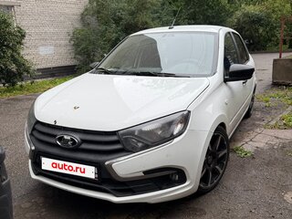 2019 Lada (ВАЗ) Granta I Рестайлинг, белый, 430000 рублей, вид 1