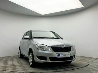 2010 Skoda Fabia II Рестайлинг, серебристый, 348000 рублей, вид 1