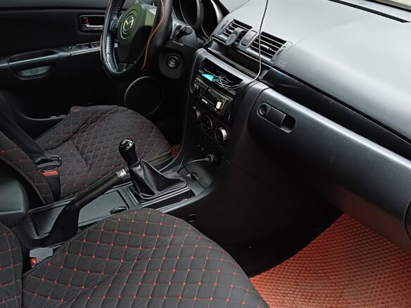 2007 Mazda 3 I (BK) Рестайлинг, серый, 395000 рублей - вид 5