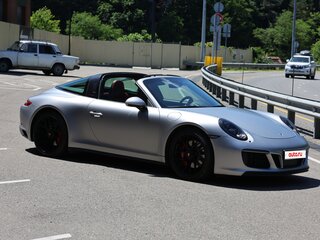 2017 Porsche 911 Targa 4 GTS VII (991) Рестайлинг, серебристый, 12700000 рублей, вид 1