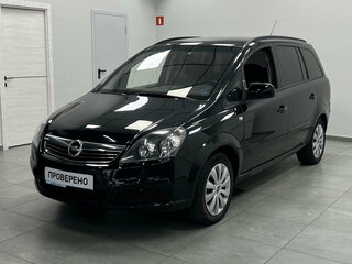 2012 Opel Zafira B Рестайлинг, чёрный, 700000 рублей, вид 1