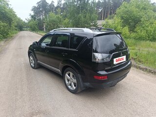 2008 Mitsubishi Outlander II, чёрный, 1150000 рублей, вид 4