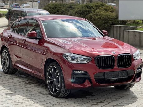2021 BMW X4 M40d II (G02), красный, 6900000 рублей, вид 3