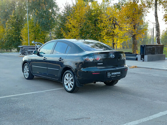 2006 Mazda 3 I (BK) Рестайлинг, чёрный, 285000 рублей - вид 6