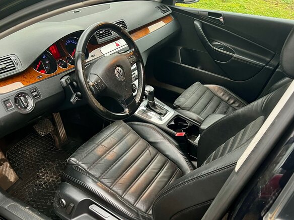 2008 Volkswagen Passat B6, чёрный - вид 8