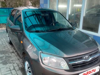 2016 Lada (ВАЗ) Granta I, коричневый, 285000 рублей, вид 4