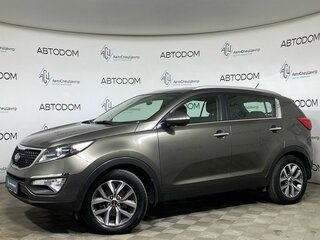 2015 Kia Sportage III Рестайлинг, коричневый, 1348800 рублей, вид 1