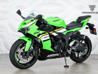 2025 Kawasaki ZX-6R Ninja, зелёный, 1499000 рублей, вид 3