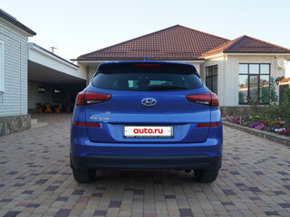 2019 Hyundai Tucson III Рестайлинг, синий, 2300000 рублей, вид 4