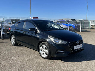2017 Hyundai Solaris II, чёрный, 1158580 рублей, вид 5