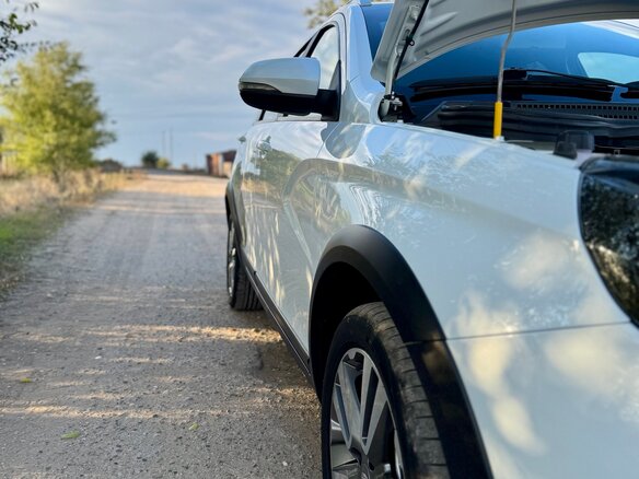 2018 Lada (ВАЗ) Vesta SW Cross I, белый, 1230000 рублей - вид 9