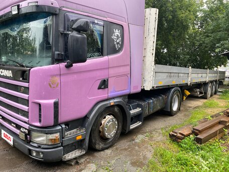 2004 Scania R-Series, пурпурный, 1650000 рублей, вид 2