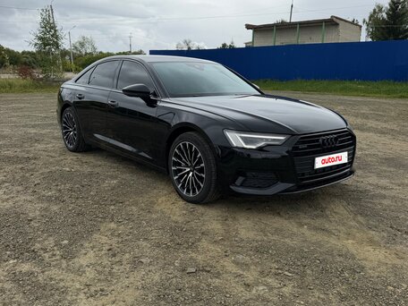 2021 Audi A6 45 TFSI V (C8), чёрный, 4790000 рублей, вид 1
