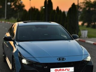 2022 Hyundai Avante N VII, голубой, 2850000 рублей, вид 3