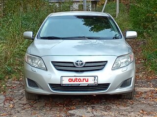 2007 Toyota Corolla AMT X (E140, E150), серебристый, 725000 рублей, вид 2
