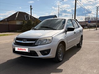 2015 Lada (ВАЗ) Granta I, серебристый, 525000 рублей, вид 1