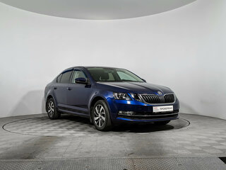 2017 Skoda Octavia III (A7) Рестайлинг, синий, 1419000 рублей, вид 3