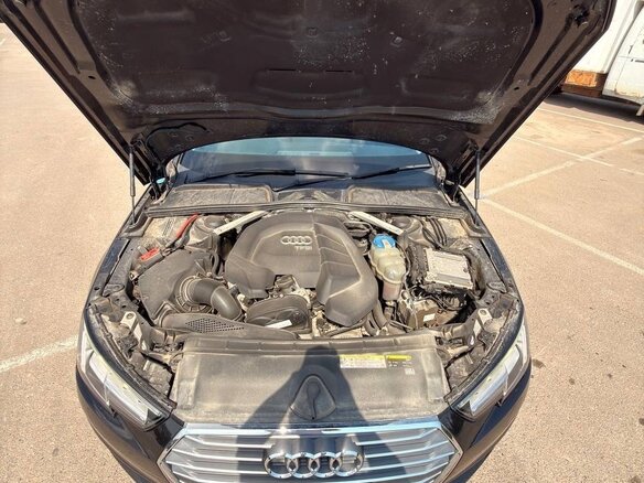 2017 Audi A4 V (B9), чёрный, 1850000 рублей - вид 2