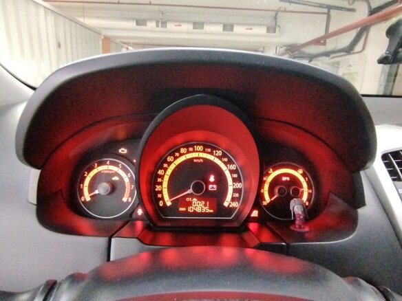 2012 Kia Ceed I Рестайлинг, красный, 1100000 рублей - вид 6