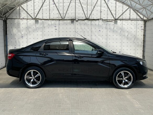 2020 Lada (ВАЗ) Vesta I, чёрный, 1115000 рублей - вид 3