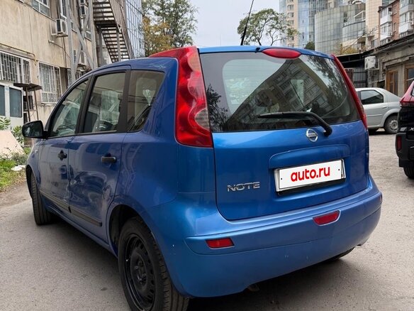 2007 Nissan Note I, синий, 750000 рублей - вид 3