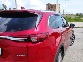 2021 Mazda CX-9 II Рестайлинг, красный, 4500000 рублей, вид 4