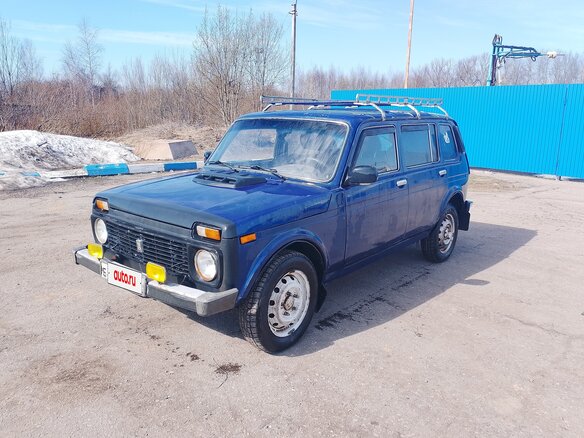 2002 Lada (ВАЗ) 2131 (4x4) I, синий, 215000 рублей