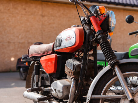 1989 Jawa 350/638, оранжевый, 70000 рублей, вид 2
