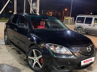 2008 Mazda 3 I (BK) Рестайлинг, чёрный, 490000 рублей, вид 3