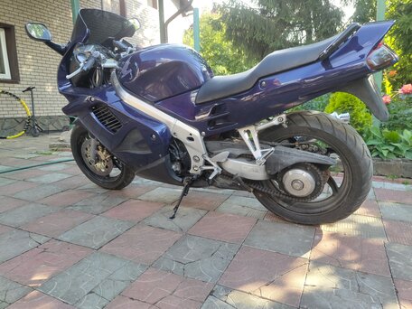 1996 Honda VF 750, синий, 300000 рублей, вид 4