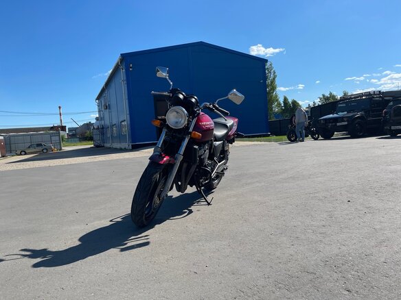 1999 Honda CB 400 Super Four, красный, 300000 рублей - вид 12