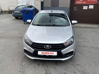 2019 Lada (ВАЗ) Vesta I, серебристый, 710000 рублей, вид 1