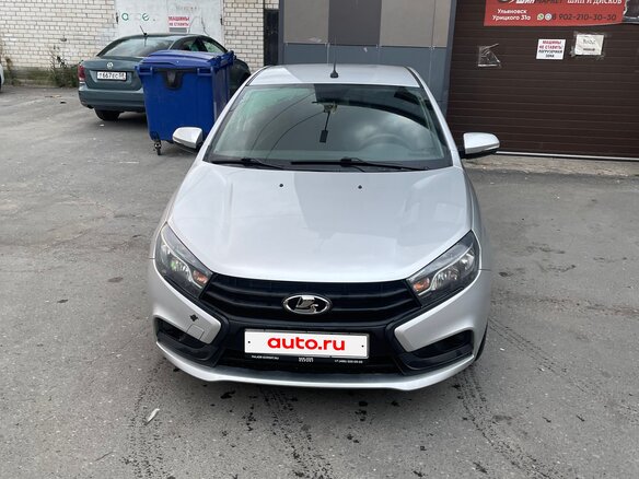 2019 Lada (ВАЗ) Vesta I, серебристый, 710000 рублей