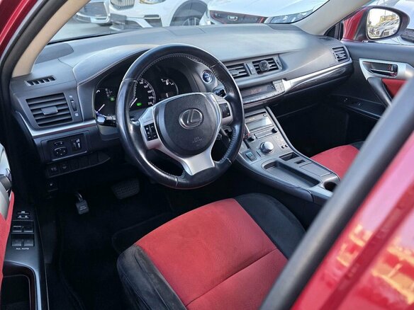 2012 Lexus CT 200h I, красный, 1570000 рублей - вид 14