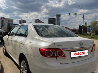 2013 Toyota Corolla X (E140, E150) Рестайлинг, белый, 1150000 рублей, вид 4
