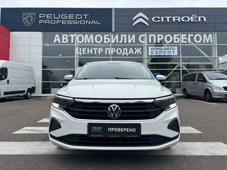 2021 Volkswagen Polo VI, белый, 1450000 рублей, вид 2