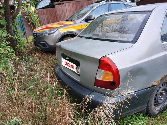 2006 Hyundai Accent ТагАЗ II, бежевый, 170000 рублей - вид 2