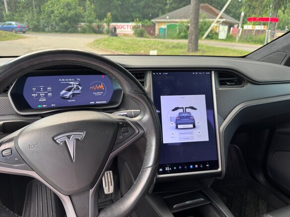 2020 Tesla Model X Performance I, серый, 5300000 рублей - вид 6