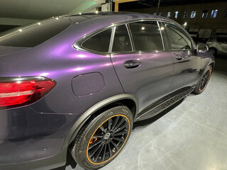 2018 Mercedes-Benz GLC Coupe 250 d I (C253), фиолетовый, 4200000 рублей, вид 2