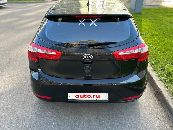 2014 Kia Rio III, чёрный - вид 5