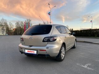 2007 Mazda 3 I (BK) Рестайлинг, золотистый, 450000 рублей, вид 5