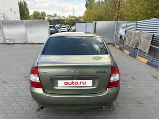 2011 Lada (ВАЗ) Kalina I, зелёный, 215000 рублей, вид 4