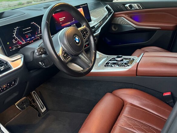 2023 BMW X7 40i I (G07) Рестайлинг, серый, 6500000 рублей - вид 16