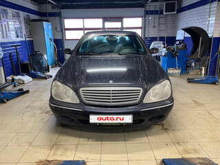 2004 Mercedes-Benz S-Класс 600 Long IV (W220) Рестайлинг, чёрный, 3150000 рублей, вид 1