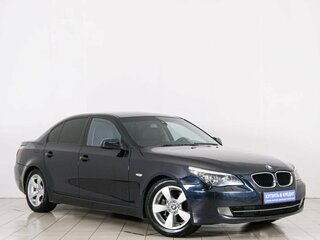 2009 BMW 5 серии 520d V (E60/E61) Рестайлинг, синий, 1099000 рублей, вид 1