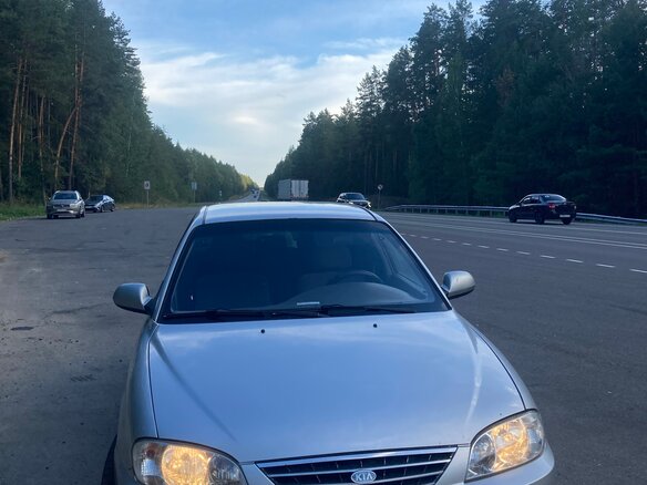 2007 Kia Spectra I Рестайлинг 2, серебристый, 250000 рублей