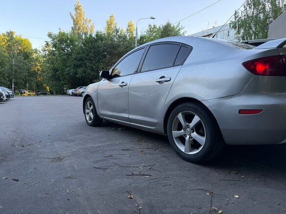 2004 Mazda 3 I (BK), серебристый, 290000 рублей - вид 5
