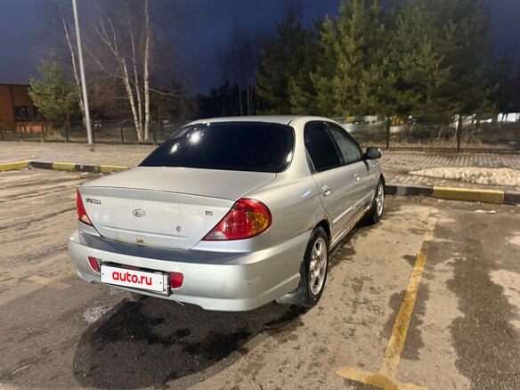 2006 Kia Spectra I Рестайлинг 2, серебристый, 135000 рублей - вид 6