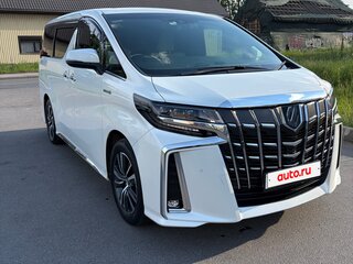 2019 Toyota Alphard III Рестайлинг, белый, 4750000 рублей, вид 3
