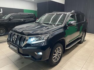 2019 Toyota Land Cruiser Prado 150 Series Рестайлинг 2, чёрный, 4600000 рублей, вид 3